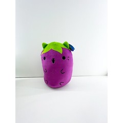 Cats vs Pickles Eggplant #021 Jumbo Plush NEW 9” With Tags