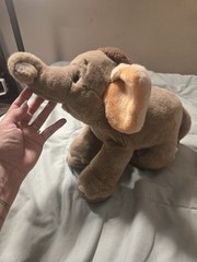 Vintage DISNEY STORE Jungle Book Hathi JR Baby Elephant Plush Stuffed Toy 12inch