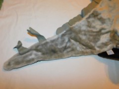 VTG DAKIN SAN FRANCISCO DINOSAUR JUMBO PLUSH STEGOSAURUS 40 SALESMAN SAMPLE SKIN