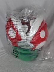 Club Mochi-Mochi Super Mario Piranha Plant 15″ Squishy Plush Tomy New with Tags