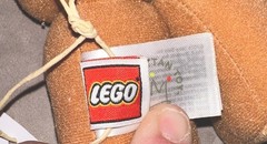 LEGO’s 10″ Soft Toy Minifigure Girl Reindeer Costume Character XMAS Collectible