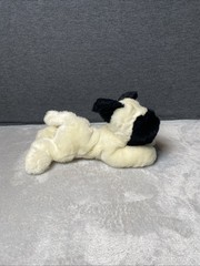 Vintage Kellytoy Dog Plush Pug Puppy Barking Sound Soft Floppy Toy Pet Lovey 12″