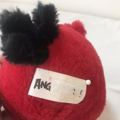 Angry Birds Bomb & Red Plush Special Promotional Lot Not For Retail Sale Tags