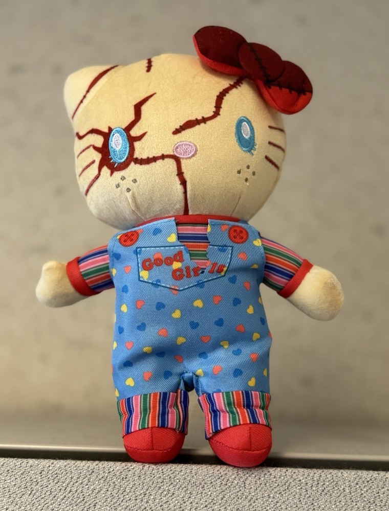 HELLO KITTY BRIDE OF CHUCKY CHILDS PLAY PLUSH DOLL TEDDY GOOD GUYS PHUNNY FIGURE