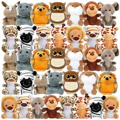 36 Pcs Tiny Stuffed Animals – Jungle Theme Party Favors