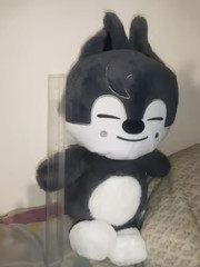 50cm SKZOO Wolf Chan Plush Toy Stray Kids Bang Chan Kpop Idol Stuffed Doll