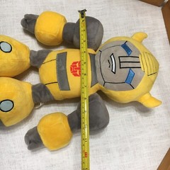 Universal Studios Transformers The Ride Bumblebee Plush 15” Exclusive Robot Toy