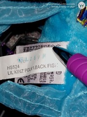 🦄Ganz / Lil’kinz “Polka Back Fish” Black Face Multi-Colored HS524 7″ Plush!