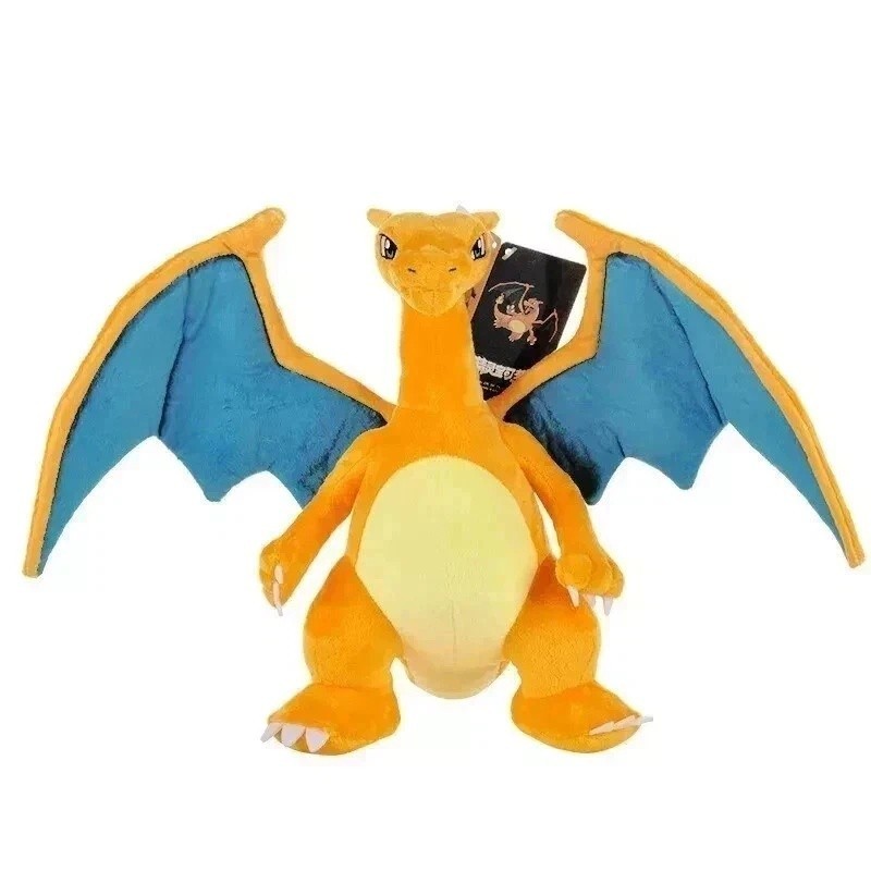 New Shiny Charizard Plush Toy 12″ Collectible Soft Stuffed Animal Gift for Kids
