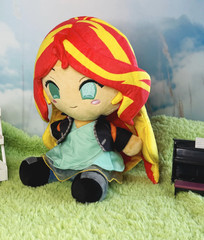 Hasbro My Little Pony Equestria Girls Sunset Shimmer Plush Plushie Figure MLP