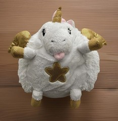 Squishable 2019 Special Edition Magical Unicorn Gold Star Mini Plush Retired