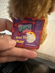 universal 2000 how the grinch stole christmas max the dog plush