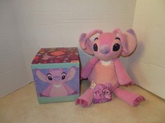 Disney Scentsy Buddy Angel Experiment 624 Lilo and Stitch Pink With Scent Pak