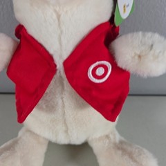 Target Exclusive Polar Bear Plush In Work Vest 7 Inch Stuffed New Giggle Scape