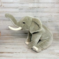 2013 FAO Schwarz Toys “R” Us Big Sitting Elephant Plush Stuffed Animal