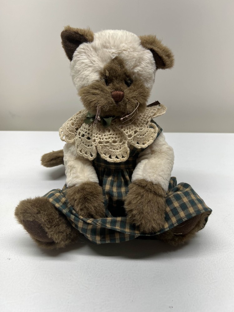 GANZ Cottage Collectibles Cat Kitty Siamese Trixie w/ Outfit EUC RARE HTF