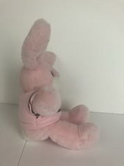 Vintage Crayola Pink Bunny Plush Binney And Smith Inc Heartline 80s New 9”