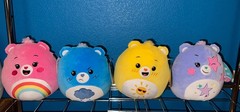 Squishmallows 8” Care Bears set of 4 FREE SHIPPING