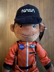 NASA Charlie Astronaut Plush NWT 14”