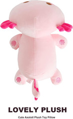 Onsoyours Cute Axolotl Plush, 19″ Soft Large Stuffed Animal Salamander Big Plush