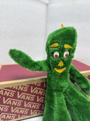 Vintage Gumby 1988 Ace Novelty Plush Toy 10 Inches Arms Are Bendable Prema Toy