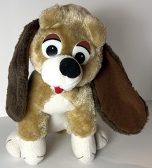 Disney COPPER The Fox And The Hound Plush Stuffed Animal 9 Inches Tall Vintage