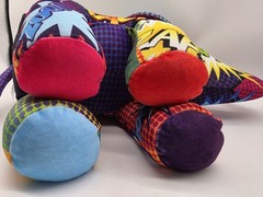 Pop Art Soft 16″ Plush Elephant MAMMOTH WHAM Colorful POW POP POOF CRACK NEW