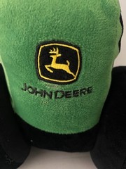 John Deere Plush Tractor Green Yellow Farm Vehicle Pillow *MAKES TRACTOR SOUNDS