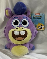 Baby Shark Big Show Purple Chucks Fin Friend Plush Stuffed Animal Toy 8 in.