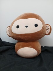 Mewaii 15” Mushroom Plush, Cute Monkey Plush Pillow Soft Plushies…