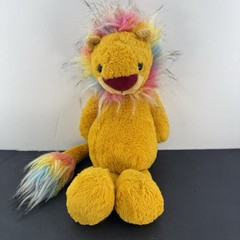 FAO Schwarz Lion Plush Dreamies Rainbow Mane 18” Stuffed Animal Toy D32