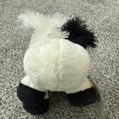 Ganz Webkinz Cow HM003 Black & White Plush With Sealed Code Unused Retired