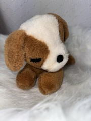 Vintage Gunderful Creation Sleepy Puppy Dog Plush Toy Doll Japan GUND Swedlin