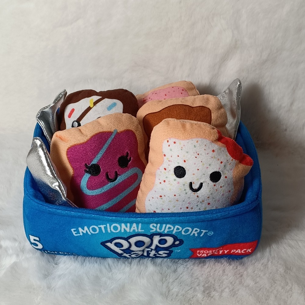 Pop tarts emotional support Pals plush viral poptarts 5 removable plushies