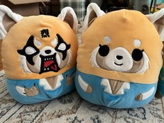 Squishmallows Sanrio AGGRETSUKO 8″ Plush Toy Calm Expression & Angry Expression