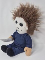Halloween 2 The Curse Of Michael Myers Plush with Knife Horror Spirit 18″
