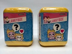 LOT OF 2 LANKYBOX Series 3 Mystery Mini Squishy Figure Blind Boxes