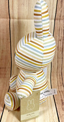 Nijntje Miffy Little Dutch Bunny Plush 25cm Vintage Sunny Stripes All Over-NWT
