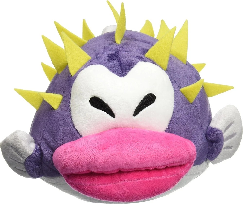 Official Licensed Super Mario Porcupuffer 7″ Plus Toy Doll Porcupeffer Plush