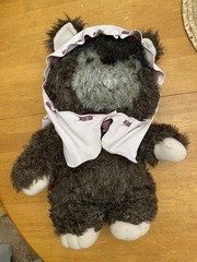 Vintage Paploo the Ewok. Star Wars: Return of the Jedi, 1984 Lucas film (Ltd.)