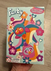 Furby Flocked Blind Bag Figural Bag Clip Collectible Keychain Mystery Figure NEW