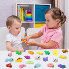 120 Pack Squishy Toys, Kawaii Squishies Party Favors for Kids mini, 120 Pcs