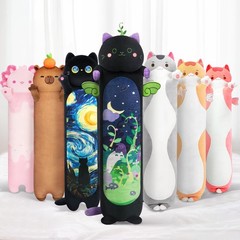 Mewaii Long Cat Plush 5 Sizes, 120% Extra Filling Giant Plushness Kids Body P…