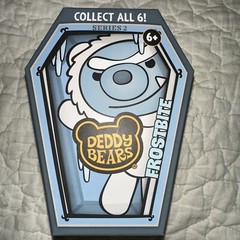 🧸 Deddy Bears 5 inch Plush (Frostbite) Series 2 Ultra RARE 🆕 Box 📦