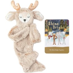 Shine Bright Ibex Snuggler Plush & Affirmation Card