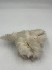 1993 Tyco Kitty Kitty Kittens- Purring Plush White Cat- Persian Hot Pink Bow VTG