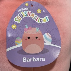 Rare Squishmallow Easter 2025 Barbara the Peeps Milkshake 14 inch Hard To Find