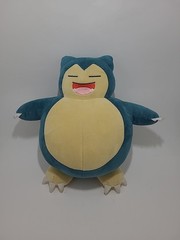 POKEMON SNOOZE ACTION 12″ SNORLAX PLUSH TALKING RUMBLING STUFFED ANIMAL