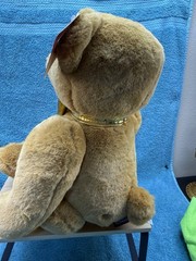 FAO Schwarz 160th Anniversary Plush Teddy Bear New Golden Tan Stuffed 14”