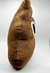 Poop Emoji Plush 12 Inch Stuffed Pillow Toy Funny Smiley Brown Plush